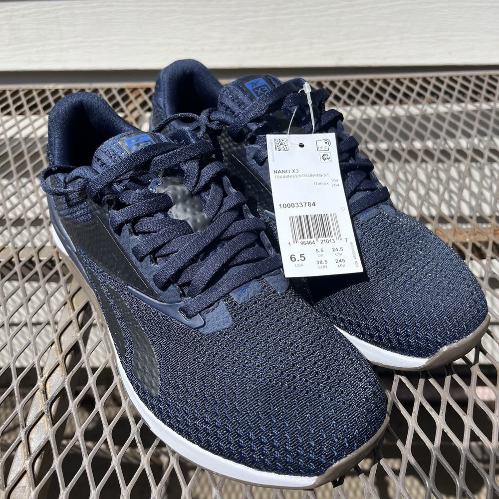 Reebok Unisex Nano X3 Gym Shoes‎ Training Size US 6 1/2 100033784 New